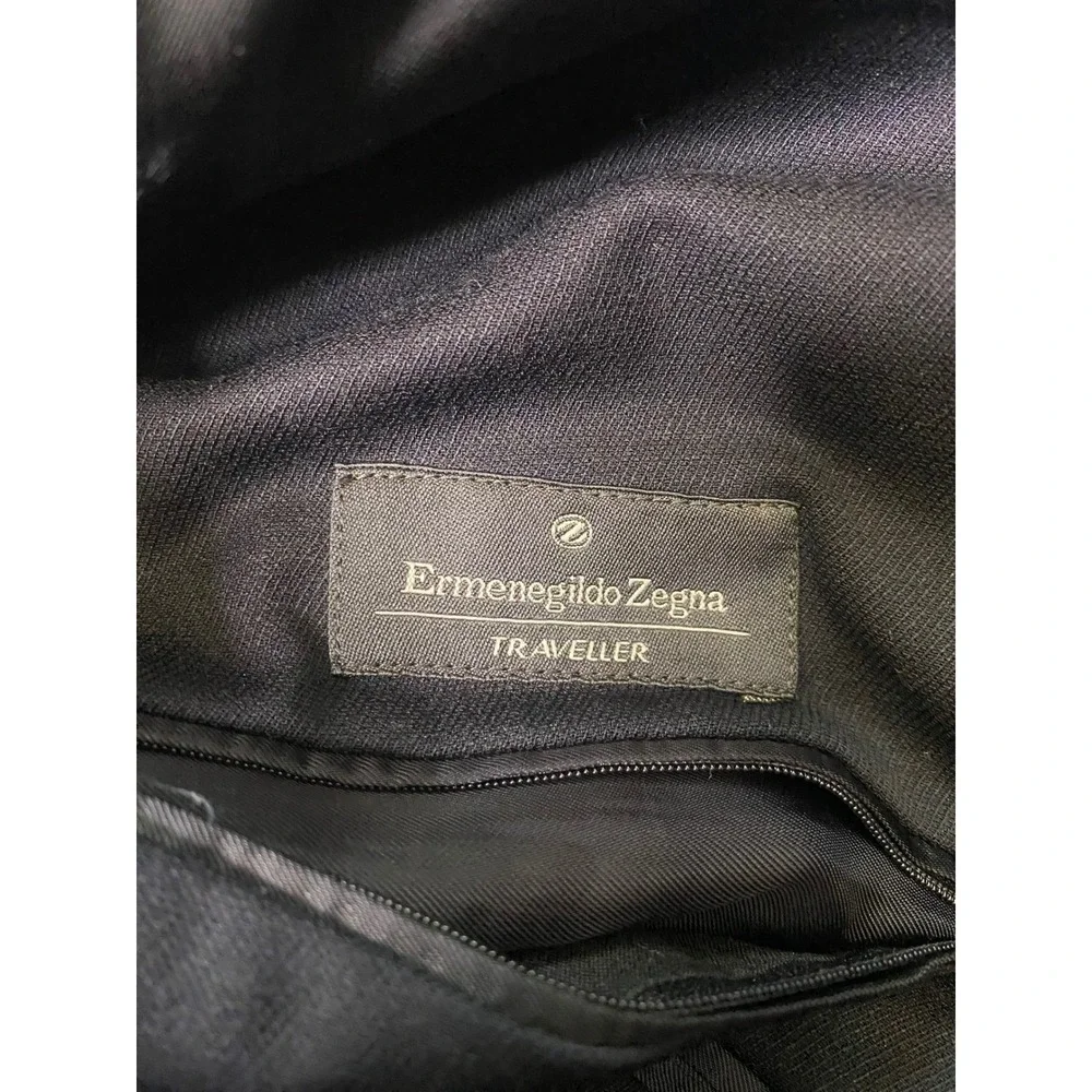 Ermenegildo Zegna Traveller 3-Button Blazer Navy Mens 41S‎ Wool Blend Sport Coat